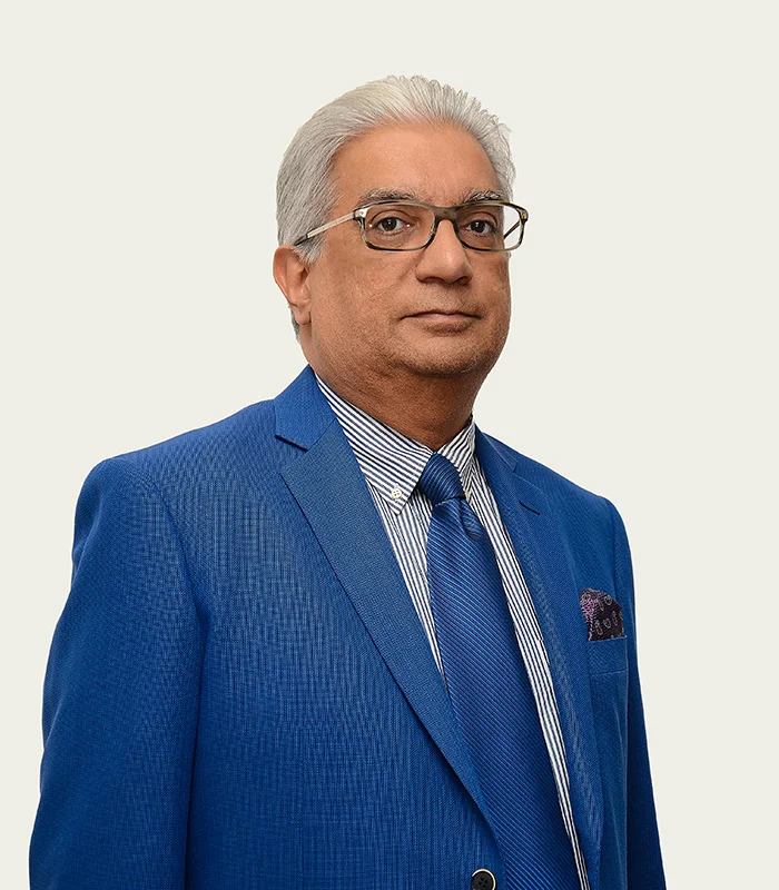 Ramesh Sadhwani, listed as Group Managing Director on the corporate leadership page reviewed on 27 October 2026.